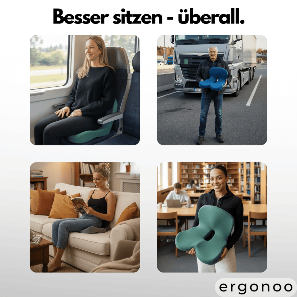 SitEase+ – Dein ergonomisches Sitzkissen